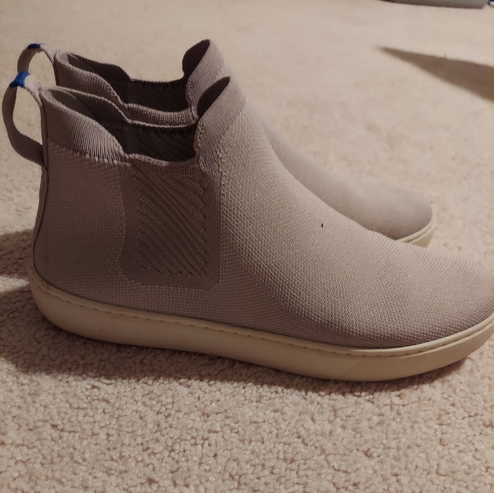 Rothy's lilac grey Chelseas